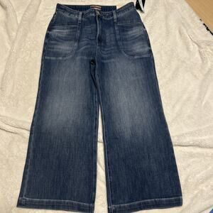 KUT From The Kloth Women New Jeans High Rise Meg Fab An Wide Leg 10P NWT